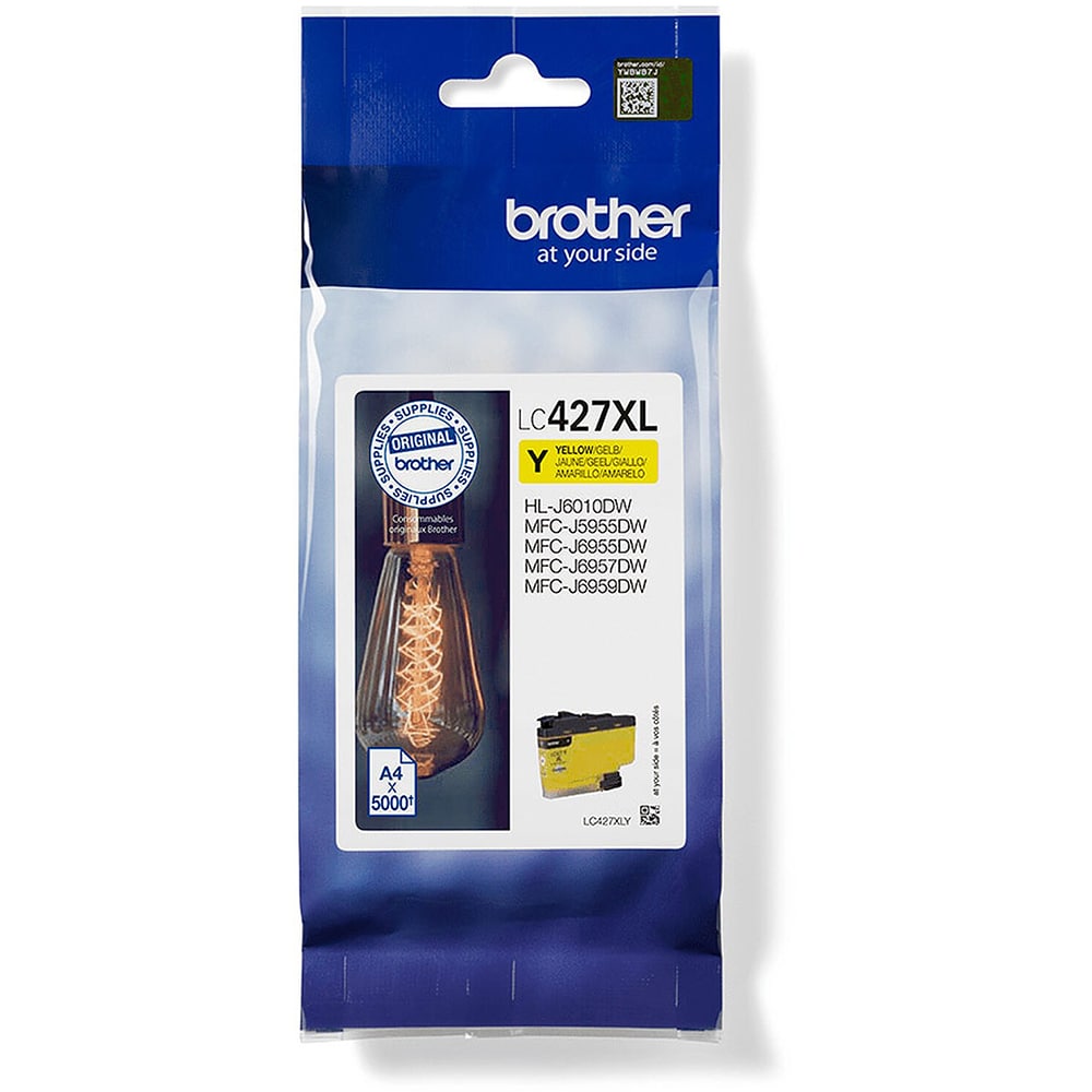 Cartus original BROTHER LC427XLY, yellow