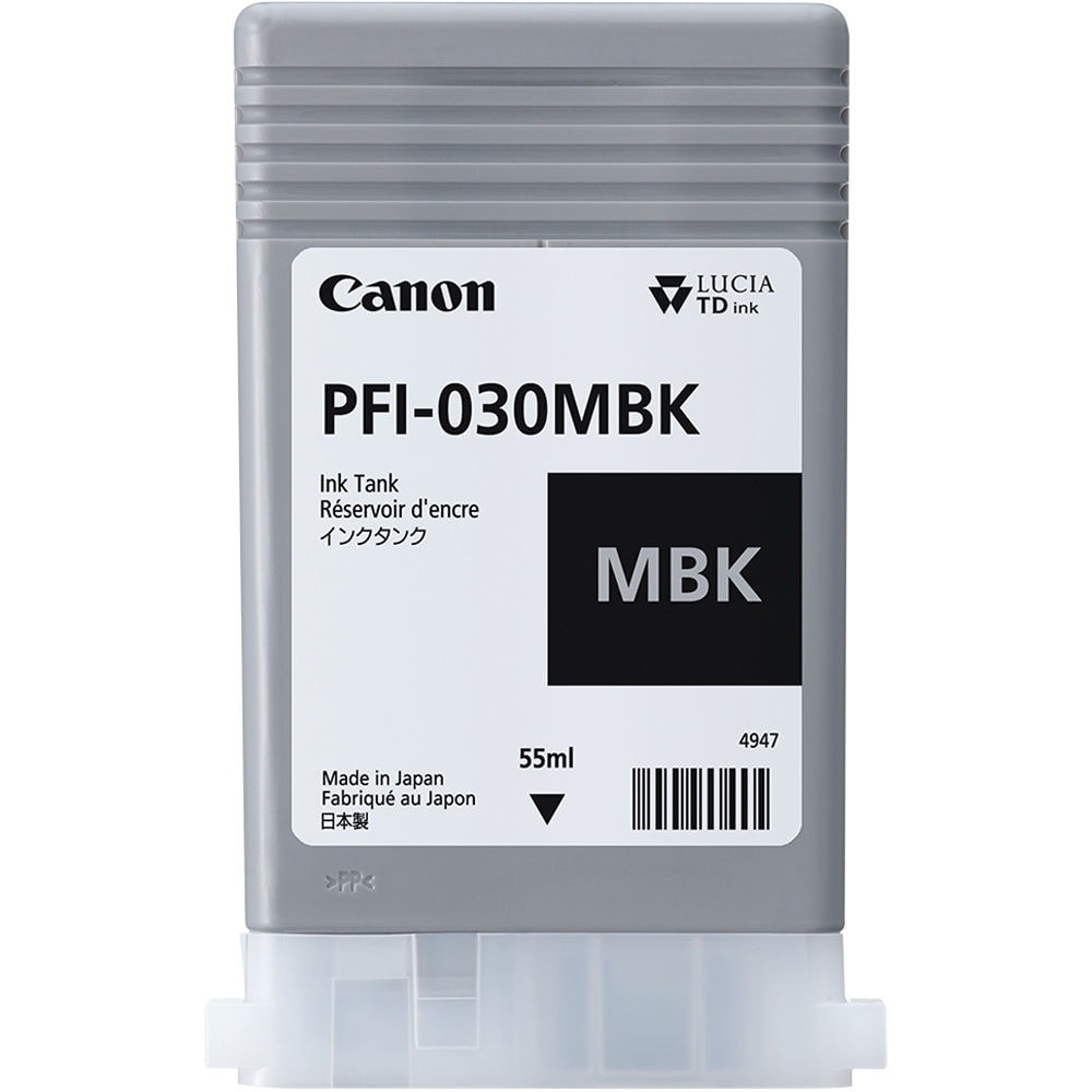 Cartus original CANON PFI-030MBK, negru mat