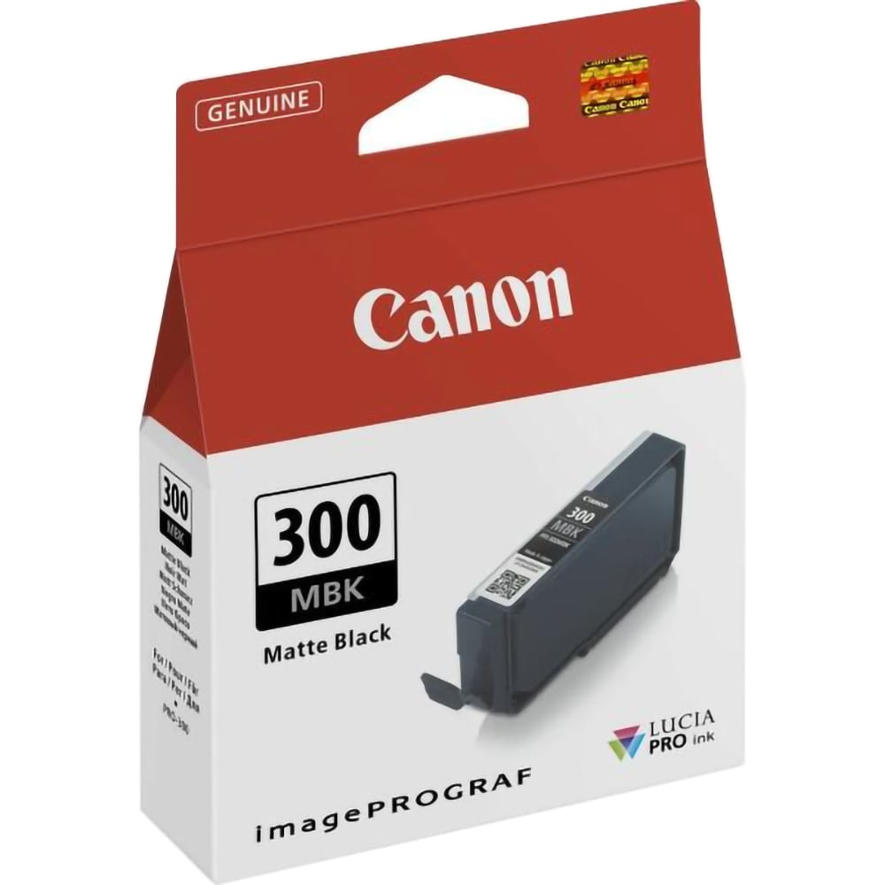Cartus original CANON PFI-300MBK, negru mat