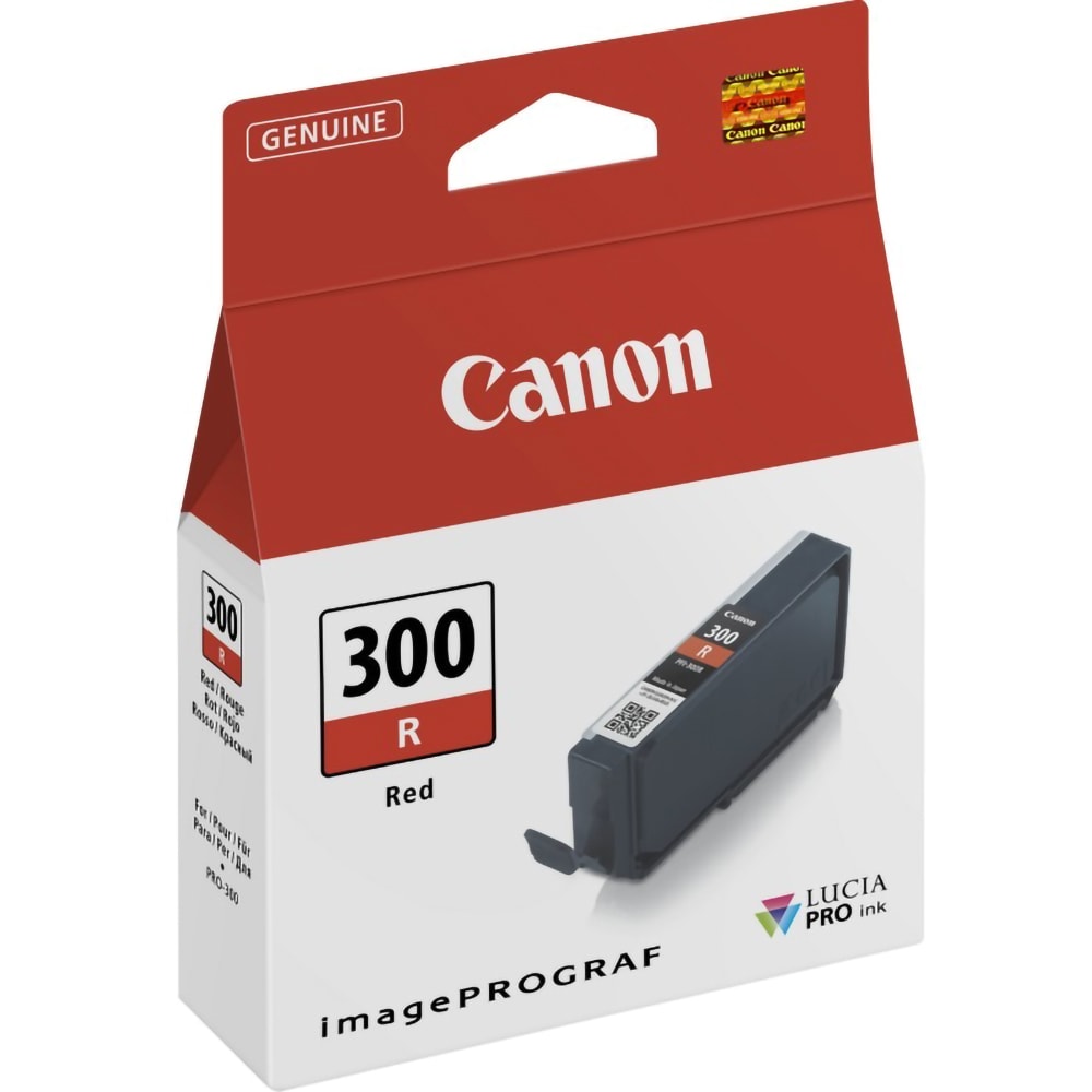 Cartus original CANON PFI-300R, rosu