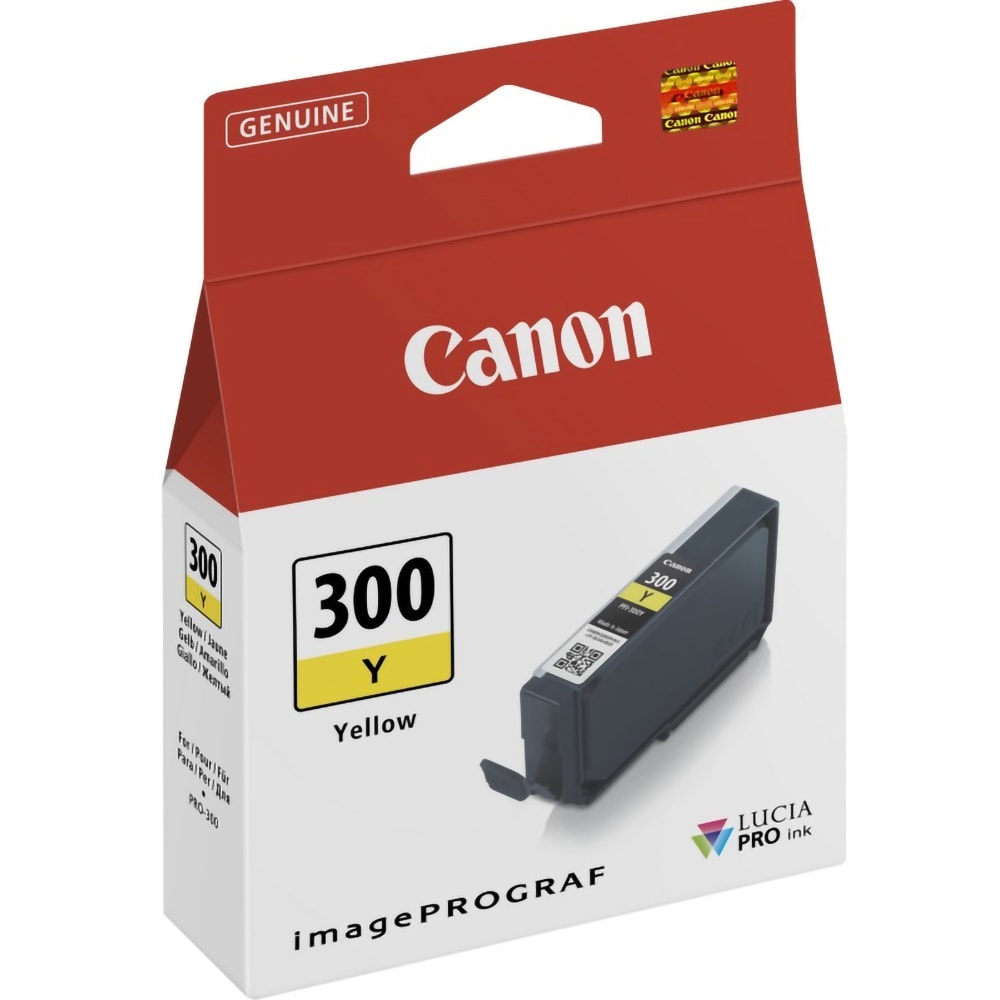 Cartus original CANON PFI-300Y, galben