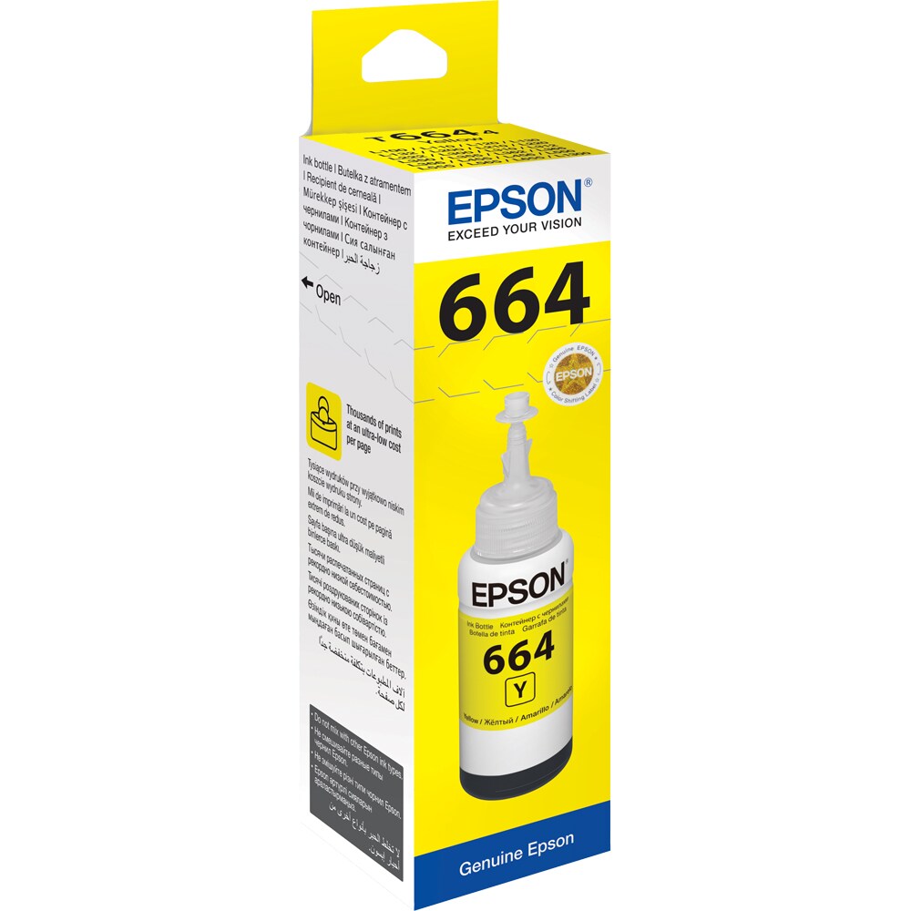 Cerneala originala EPSON T6644, galben