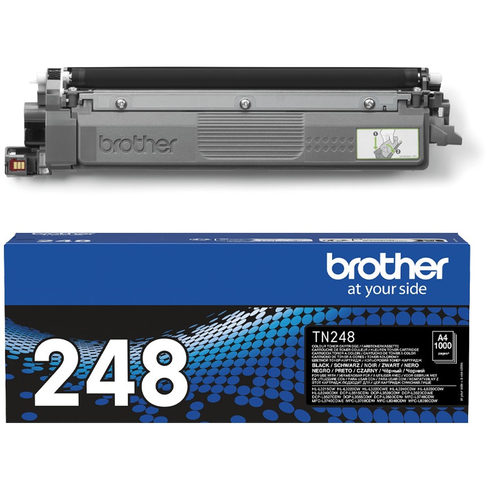 Toner original BROTHER TN-248BK, negru