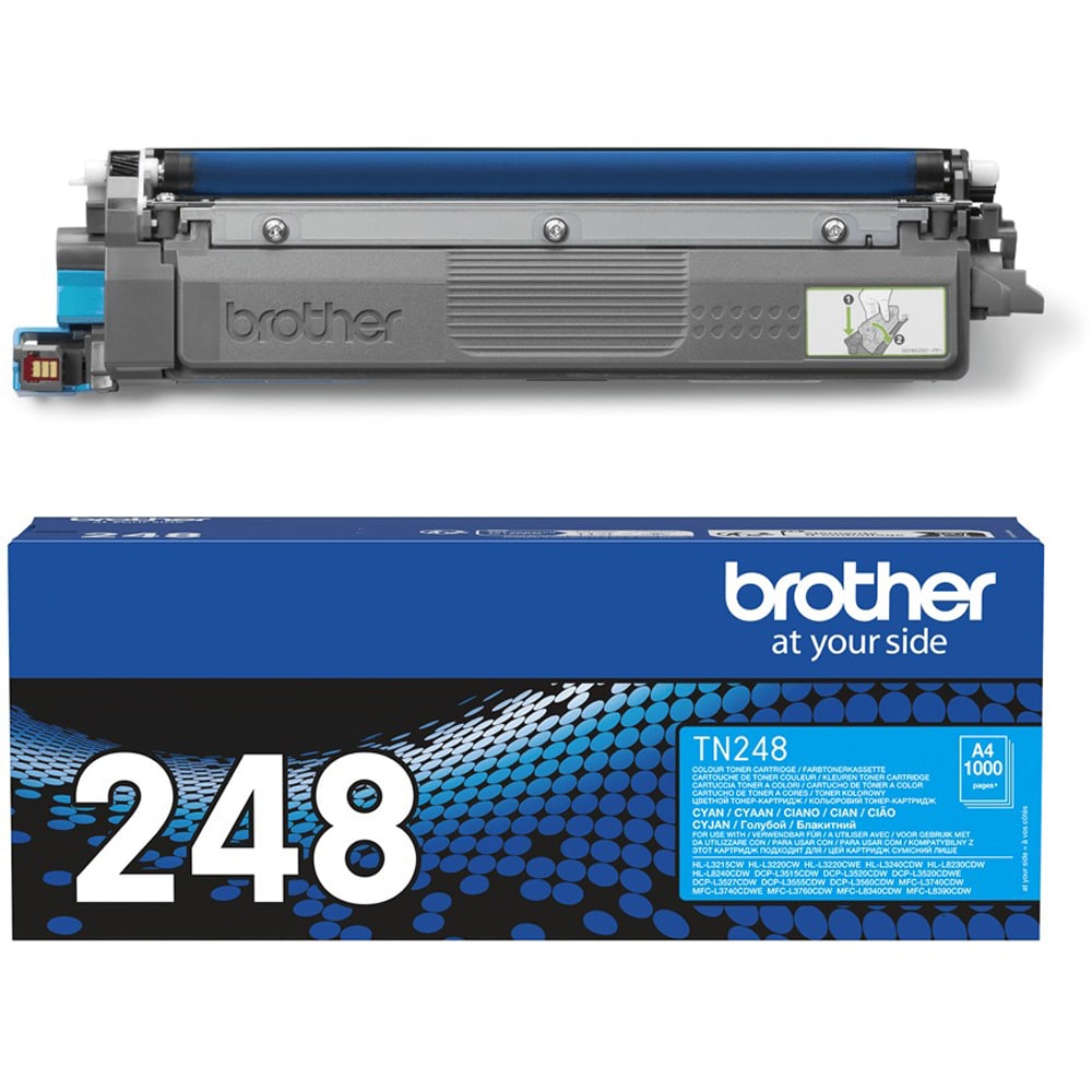 Toner original BROTHER TN-248C, cyan