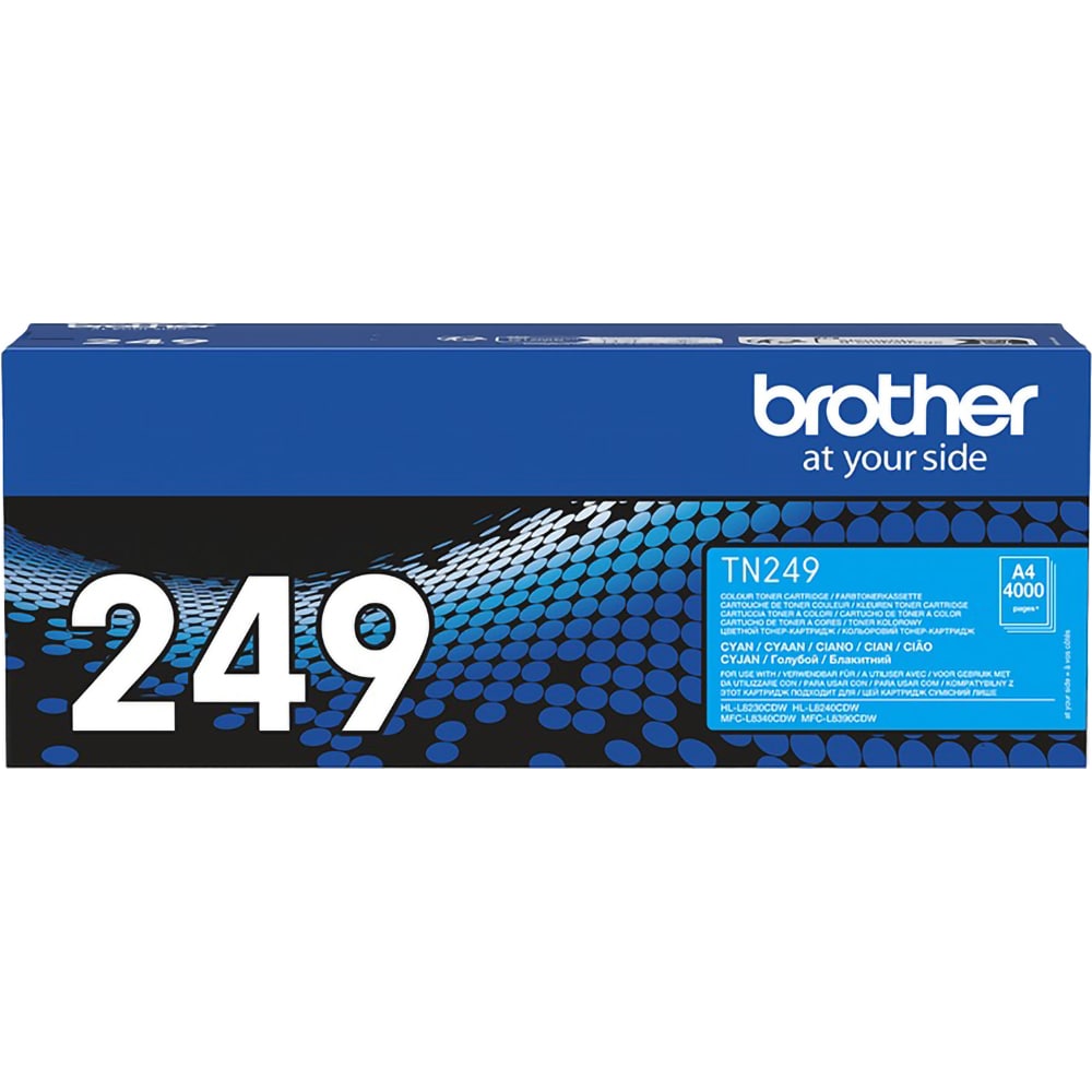 Toner original BROTHER TN-249C, cyan
