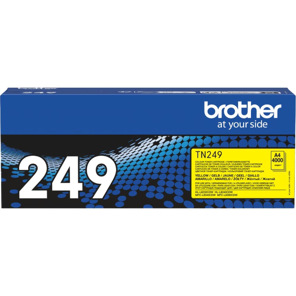 Toner original BROTHER TN-249Y, galben
