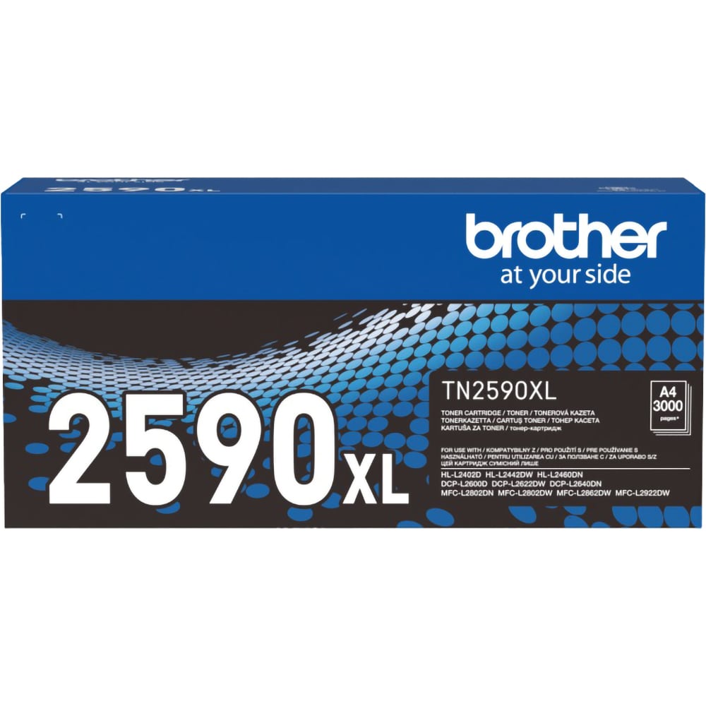 Toner original BROTHER TN2590XL, negru