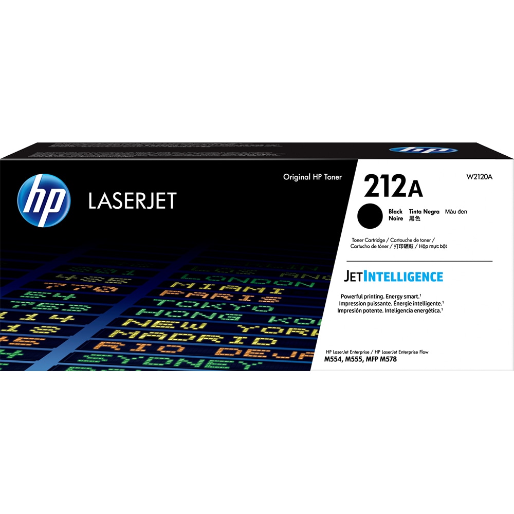 Toner original HP 212A, negru