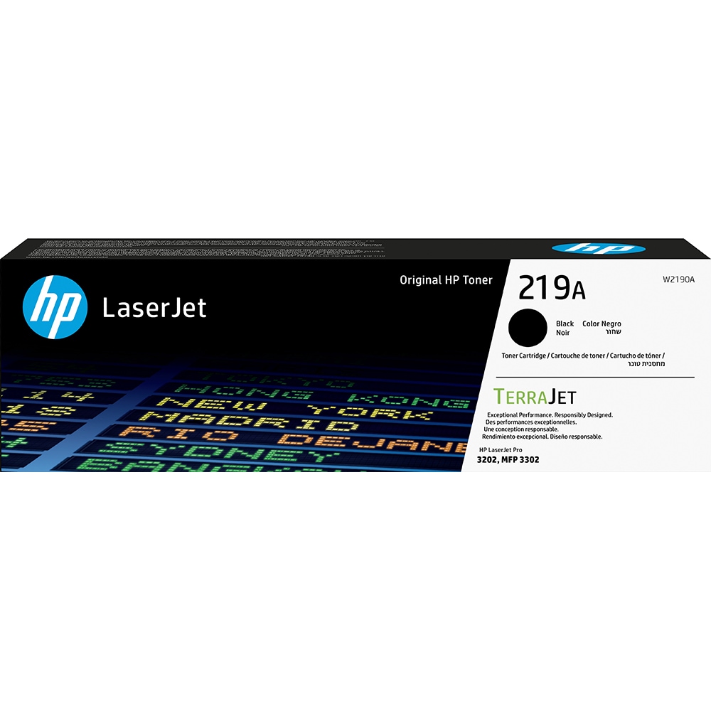 Toner original HP 219A (W2190A), negru