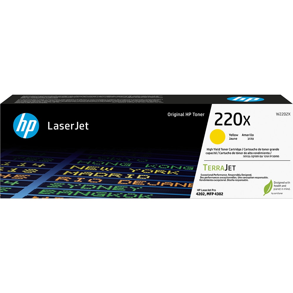 Toner original HP 220X (W2202X), galben