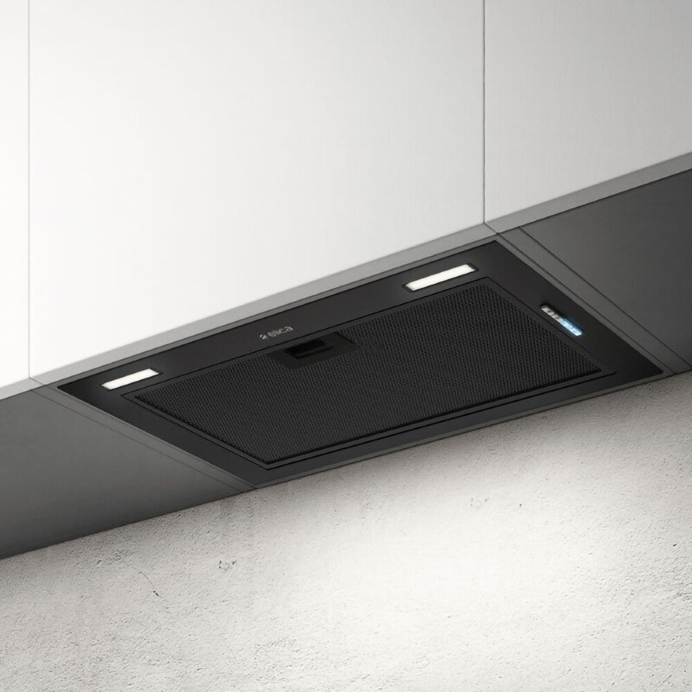 Hota incorporabila ELICA CT23 BL MAT/A/52, 1 motor, 580 m3/h, L 52 cm, negru