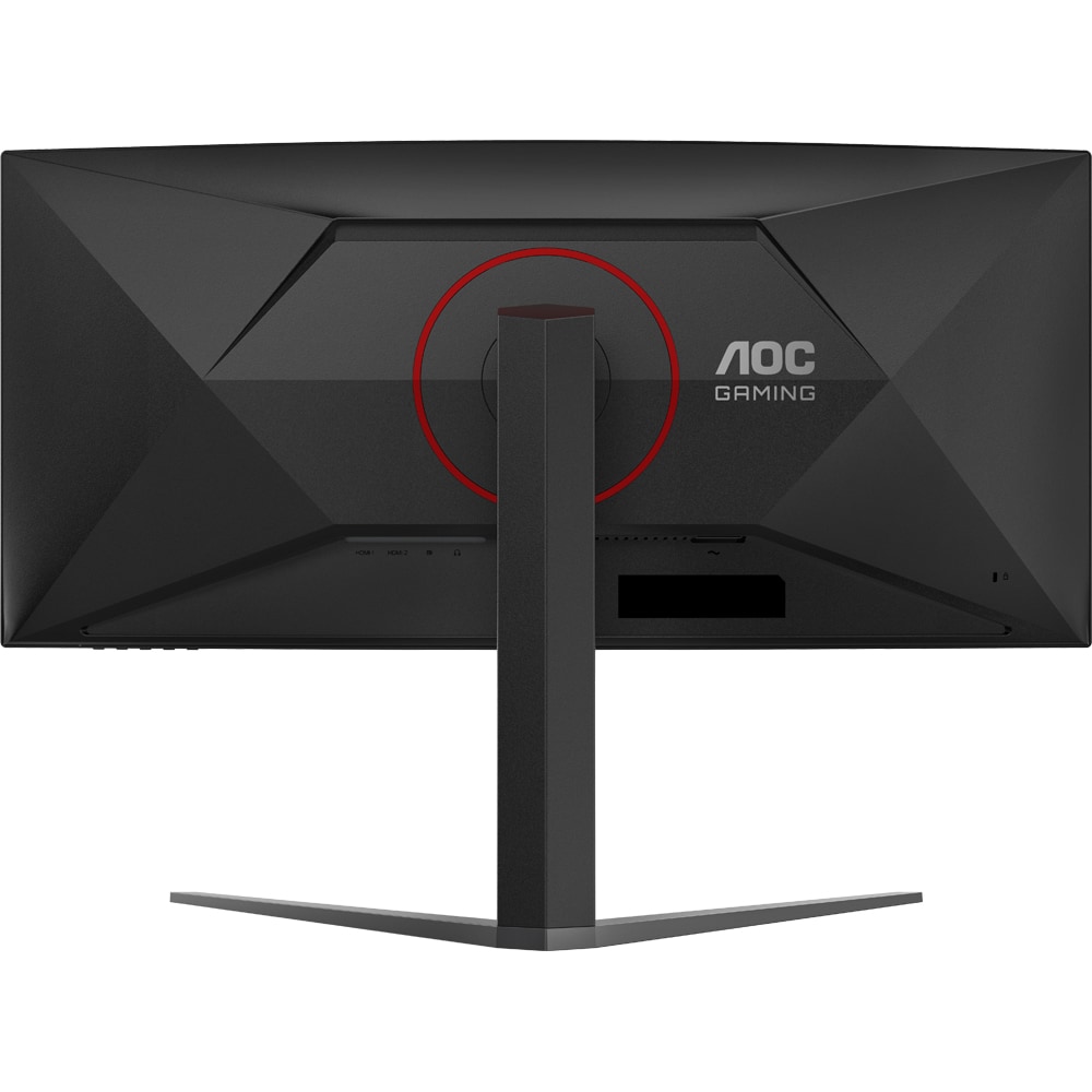 Monitor Gaming Curbat WLED Fast VA AOC CU34G4, 34", WQHD, 180Hz, Adaptive Sync, HDR 10, negru 