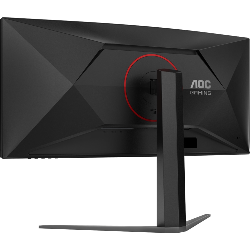 Monitor Gaming Curbat WLED Fast VA AOC CU34G4, 34", WQHD, 180Hz, Adaptive Sync, HDR 10, negru 