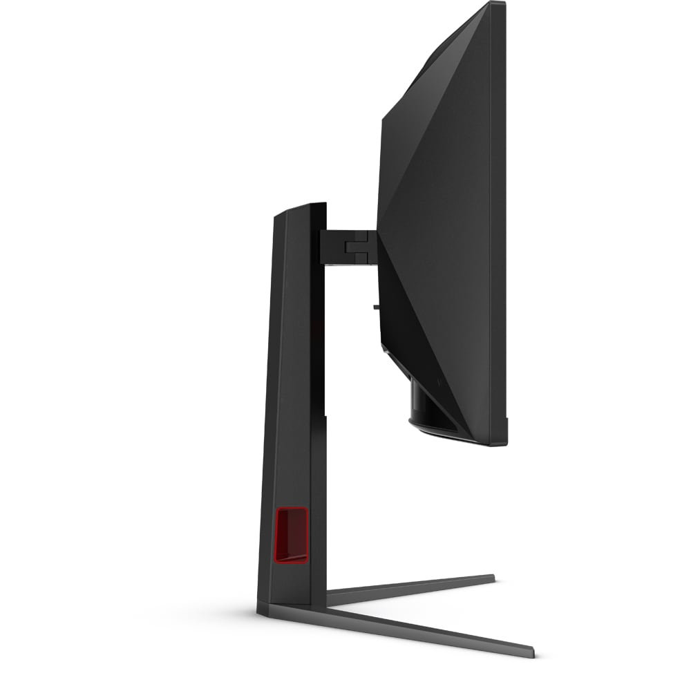 Monitor Gaming Curbat WLED Fast VA AOC CU34G4, 34", WQHD, 180Hz, Adaptive Sync, HDR 10, negru 