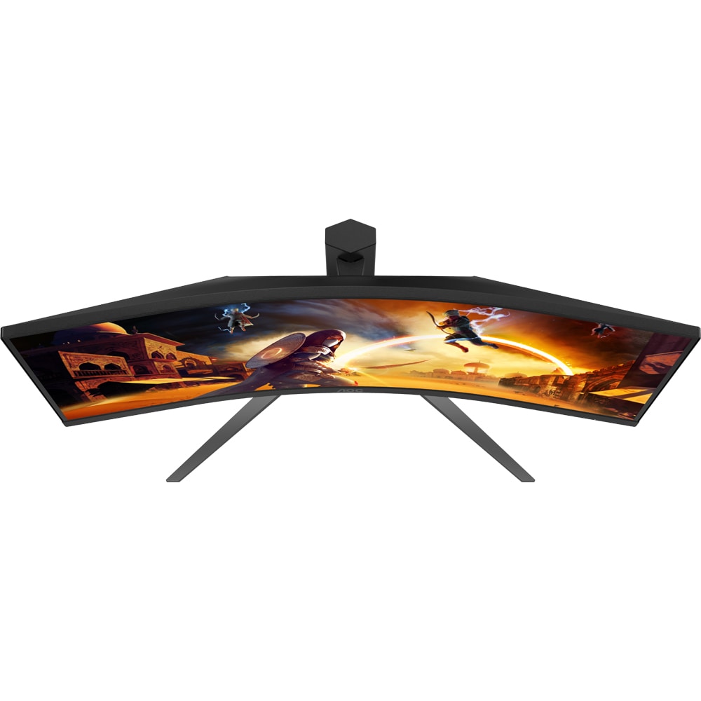 Monitor Gaming WLED Fast VA AOC CU34G4Z, 34", WQHD, 240Hz, AMD FreeSync Premium, negru