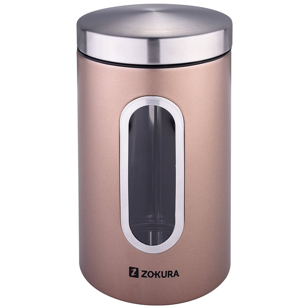 Recipient depozitare ZOKURA Z1234, 0.8l, inox, auriu