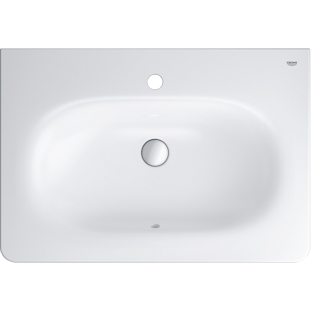 Chiuveta baie GROHE Essence 3956400H, montare pe perete, 70 x 48.5 cm, alb