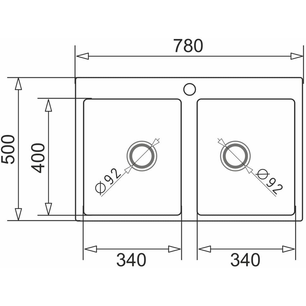 Pachet chiuveta PYRAMIS Altexia Bowls, compozit granit + baterie, negru