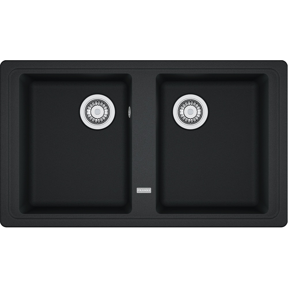 Pachet chiuveta FRANKE BFG 620-86, 1 cuva, compozit granit + baterie Pola 1.0, negru