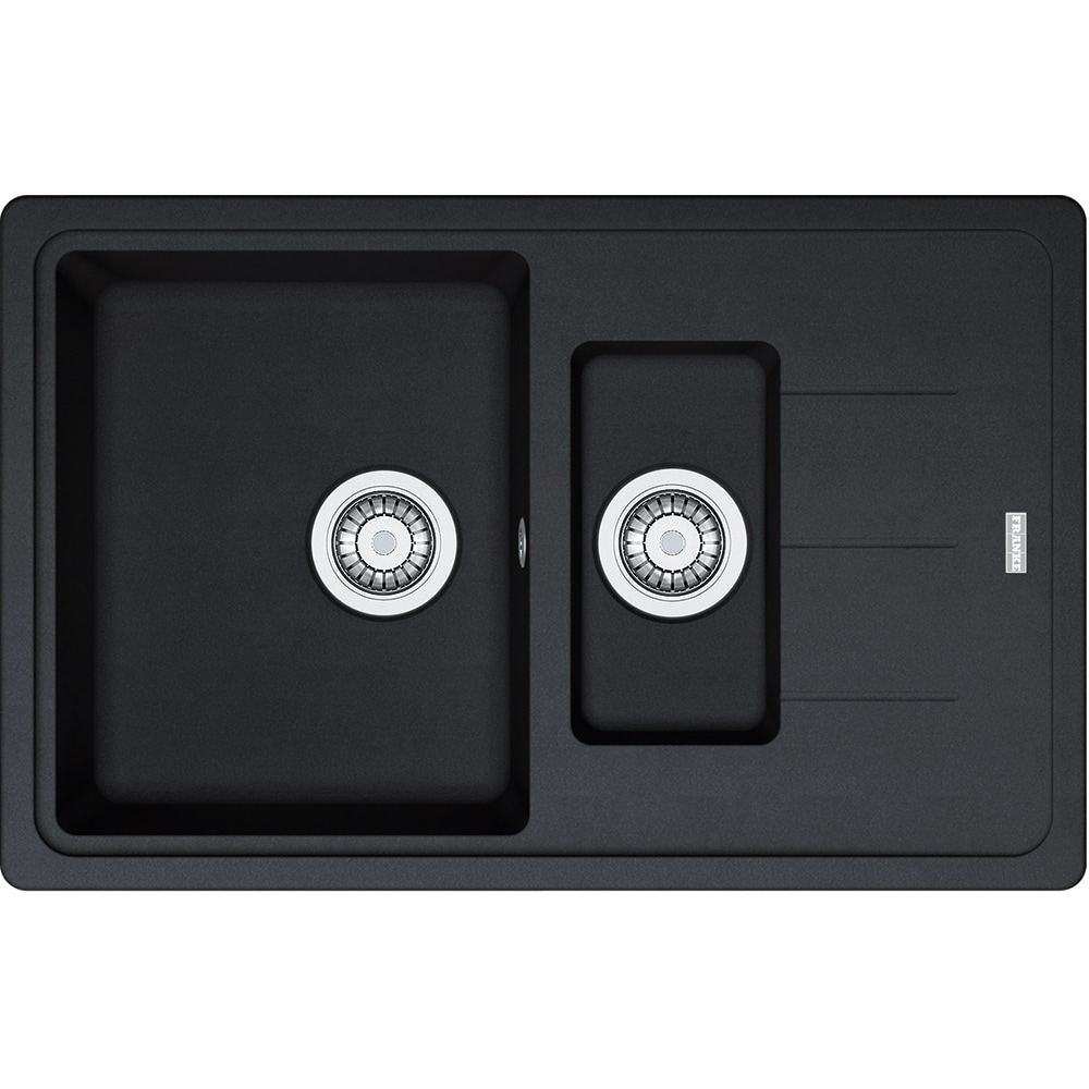 Chiuveta bucatarie FRANKE Fragranite BFG 651-78, 1 cuva, picurator reversibil, compozit granit, negru