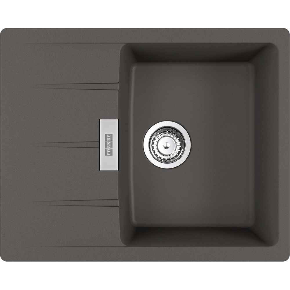 Chiuveta bucatarie FRANKE Centro CNG 611-62, 1 cuva, picurator reversibil, granit, gri antracit