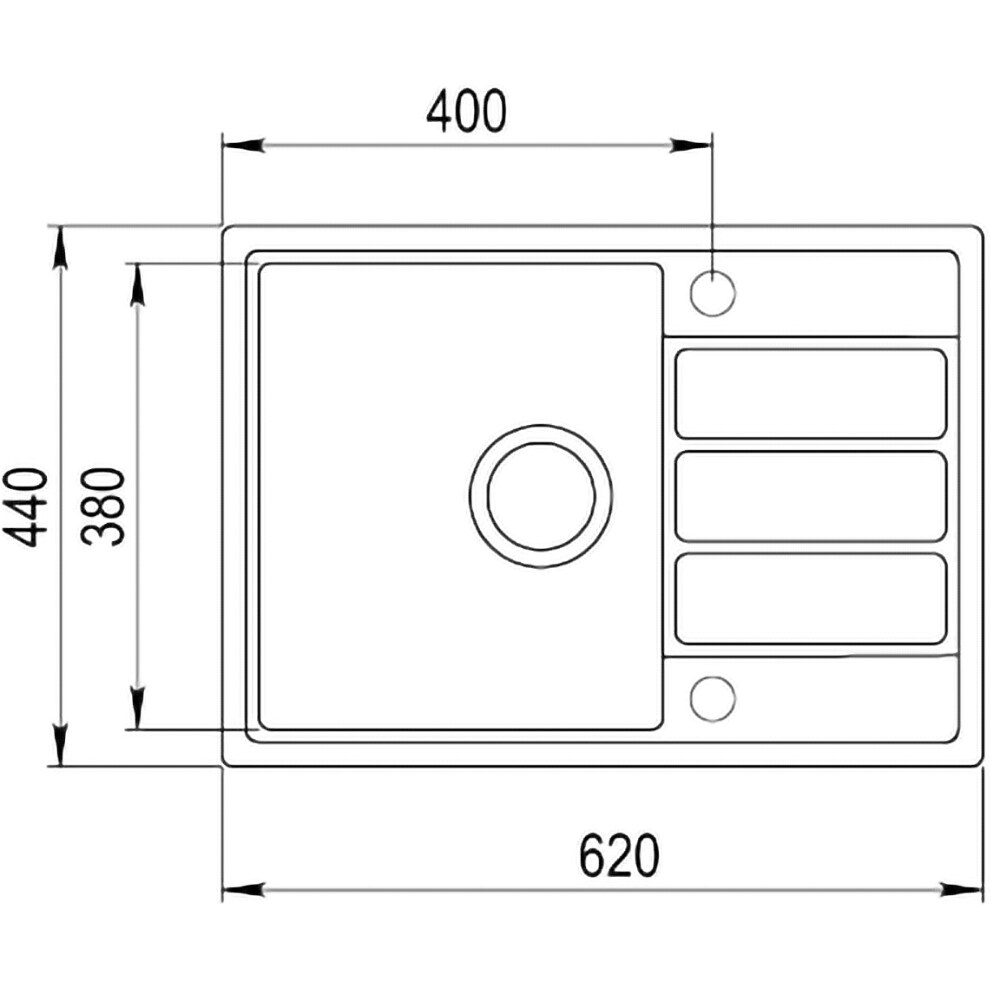 CHIUVETA COMFORT COMPOZIT NEGRU 92X51