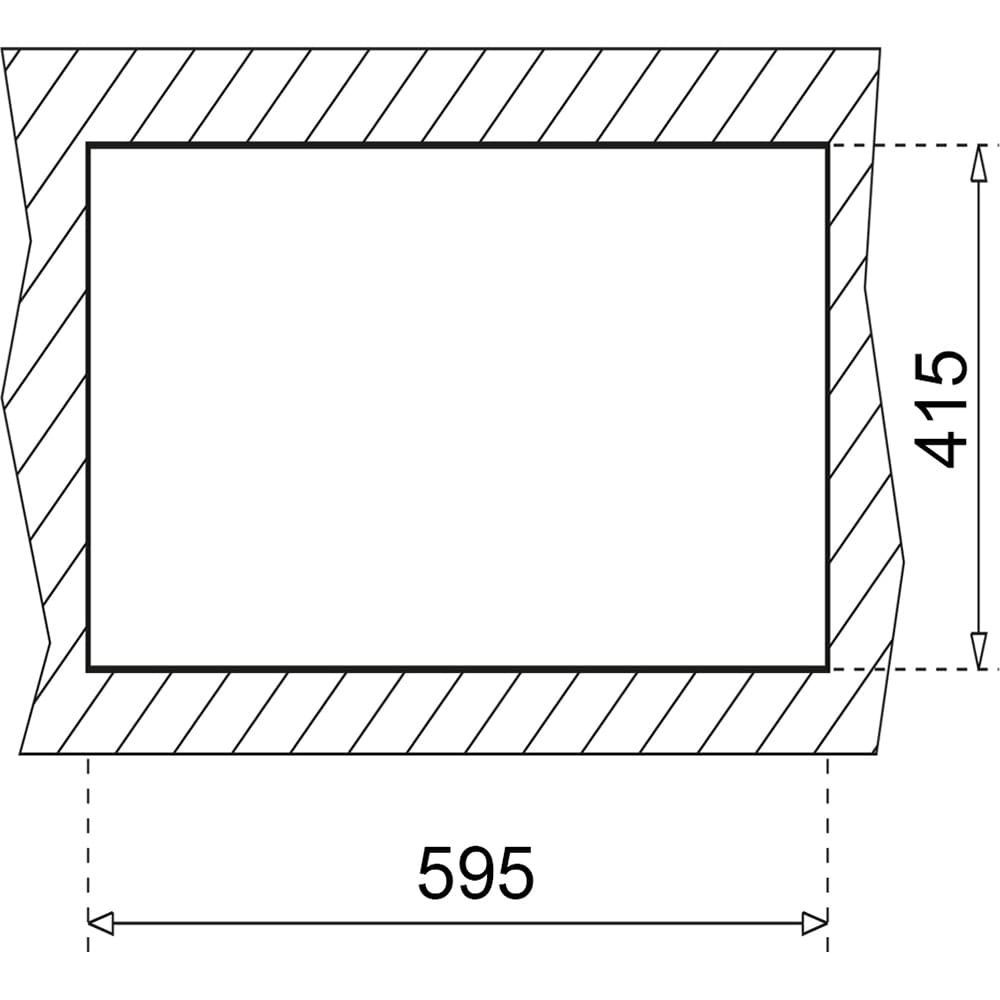 CHIUVETA COMFORT COMPOZIT NEGRU 92X51