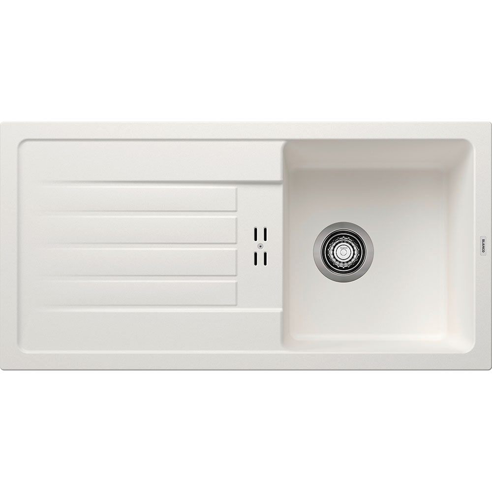 Chiuveta bucatarie BLANCO Favum 45 S, 1 cuva, picurator reversibil, compozit granit, alb