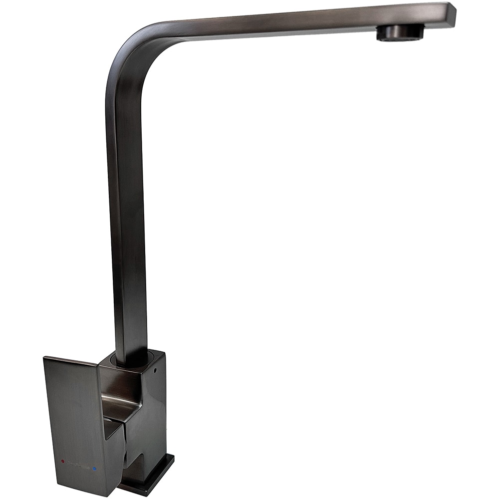 Pachet chiuveta SANDONNA HD4050, 1 cuva, inox + baterie + picurator + dozator sapun, negru
