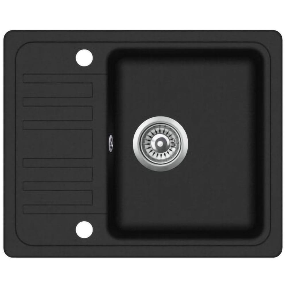 Chiuveta bucatarie EVIDO Home 45 S Compact, 1 cuva, picurator reversibil, compozit granit, antracit