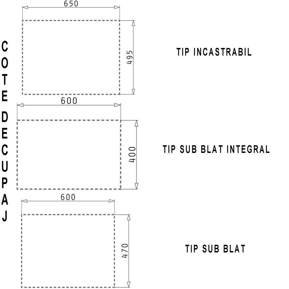 Pachet chiuveta PYRAMIS Altexia Modern Square 67, compozit granit + baterie, gri