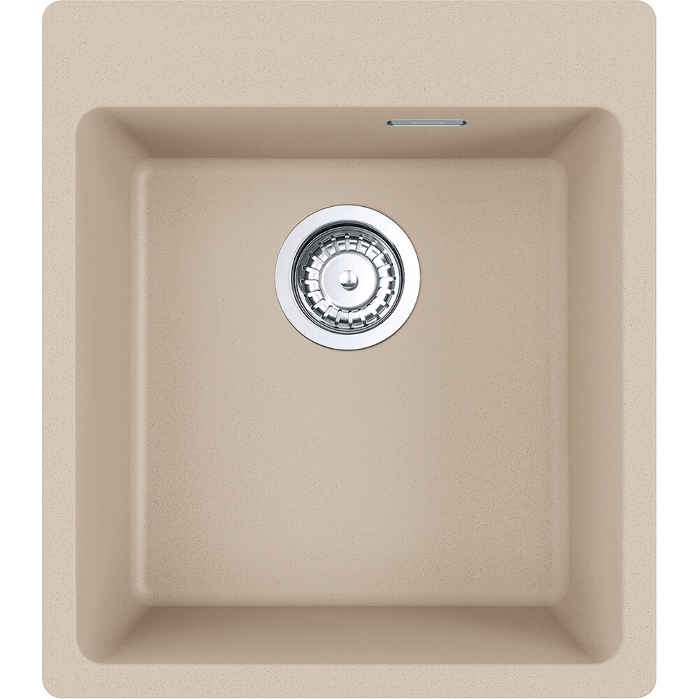 Pachet chiuveta FRANKE MRG 610-39, 1 cuva, compozit granit + baterie Novara Plus, negru