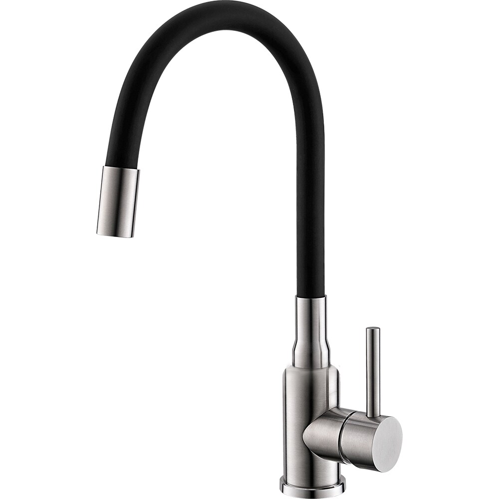 Pachet chiuveta ALVEUS Niagara 90 G91, 1 cuva, picurator reversibil, compozit granit + baterie Flexa + dozator, negru