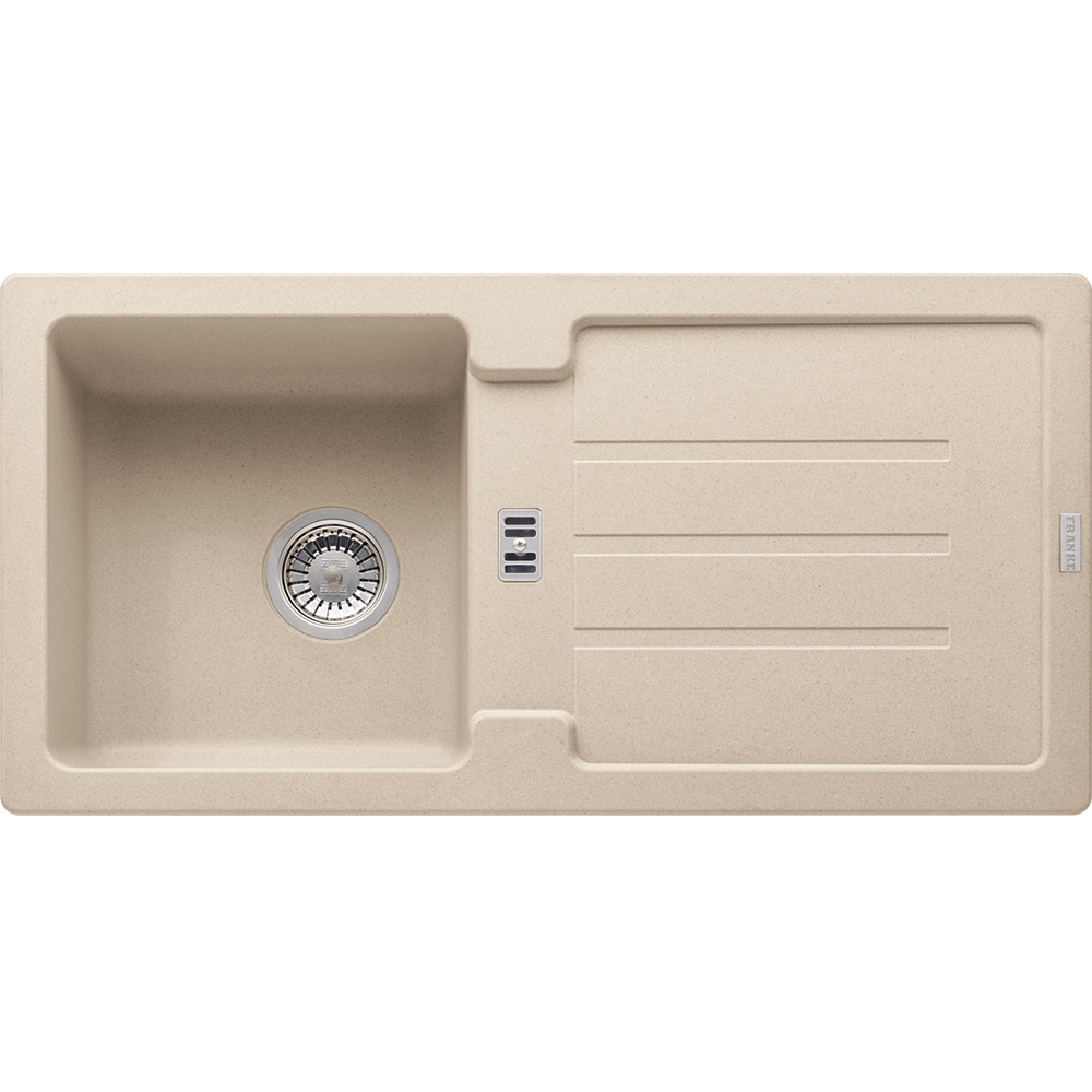 Pachet chiuveta FRANKE STG 614-86, 1 cuva, compozit granit + Baterie Pola 1.0, avena