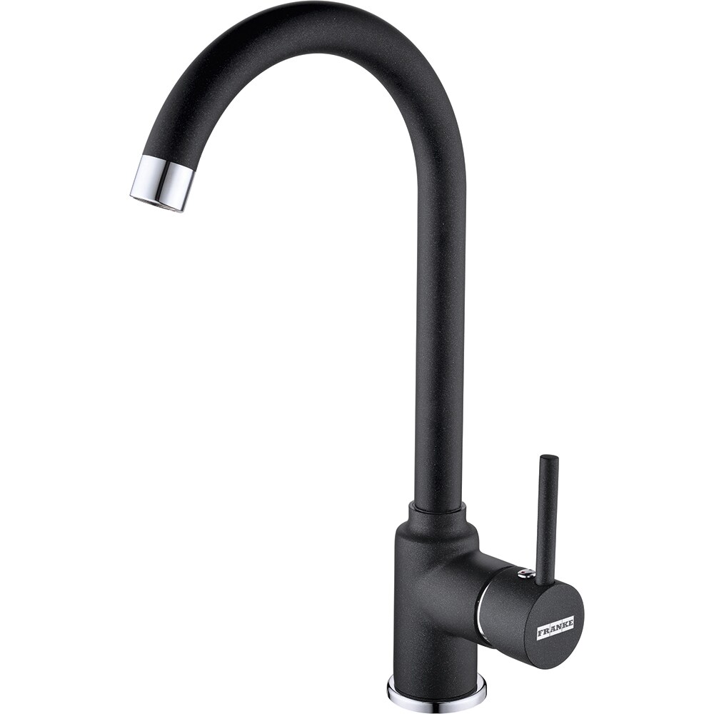 Pachet chiuveta FRANKE STG 614-86, 1 cuva, compozit granit + Baterie Pola 1.0, negru