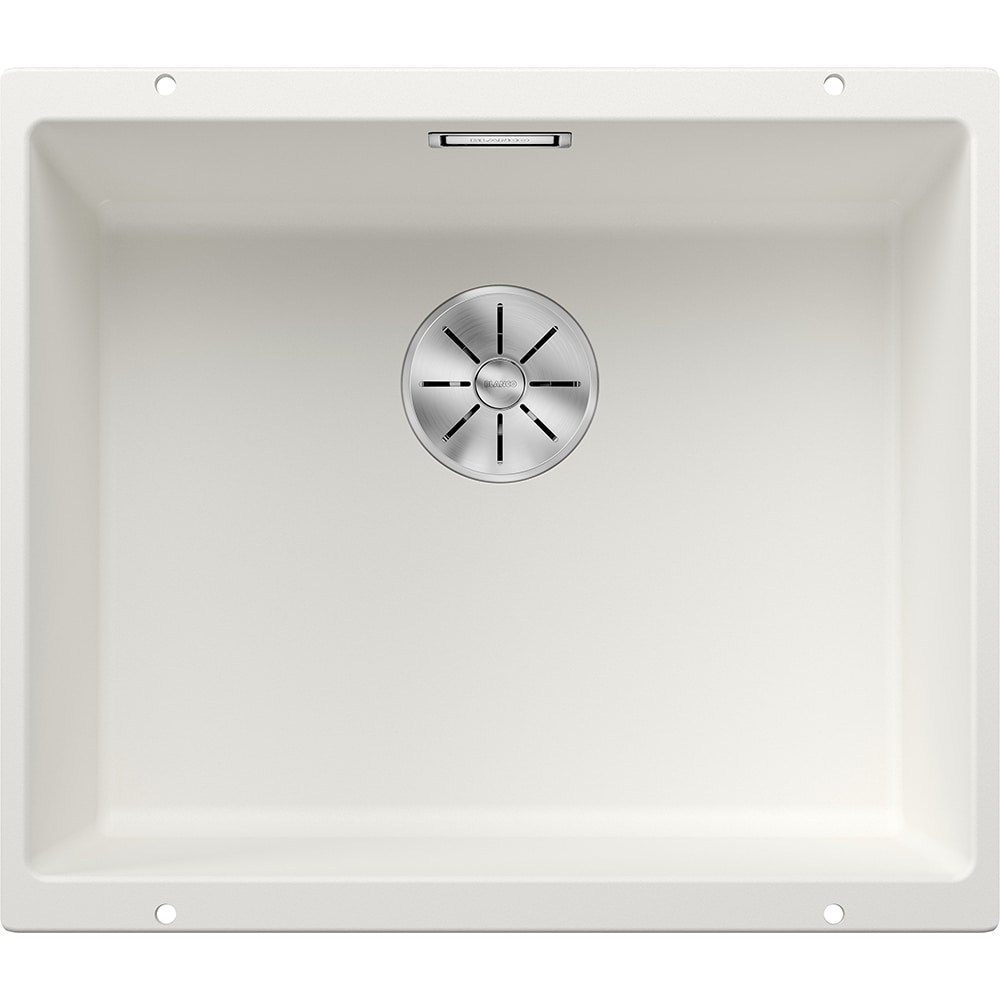 Chiuveta bucatarie BLANCO Subline 500-U, 1 cuva, compozit granit, alb