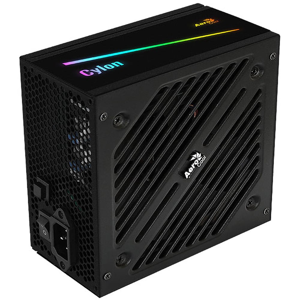 Sursa PC AEROCOOL Cyclo RGB, 600W, 120mm, 80 Plus