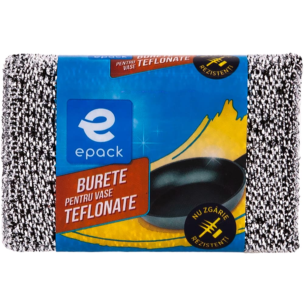 Burete pentru vase teflonate EPACK, 1 bucata