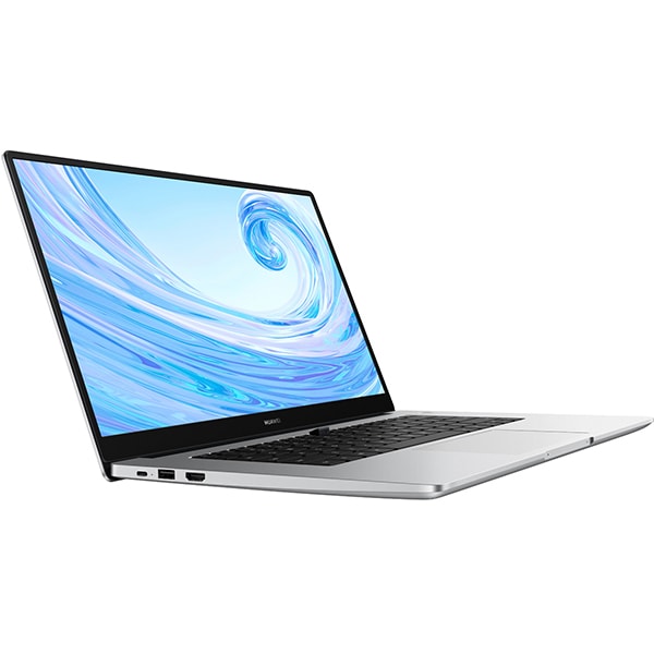 Laptop HUAWEI MateBook D15, AMD Ryzen 5 3500U pana la 3.7GHz, 15.6" Full HD, 8GB, SSD 256GB, AMD Radeon Vega 8 Graphics, Windows 10 Home, argintiu