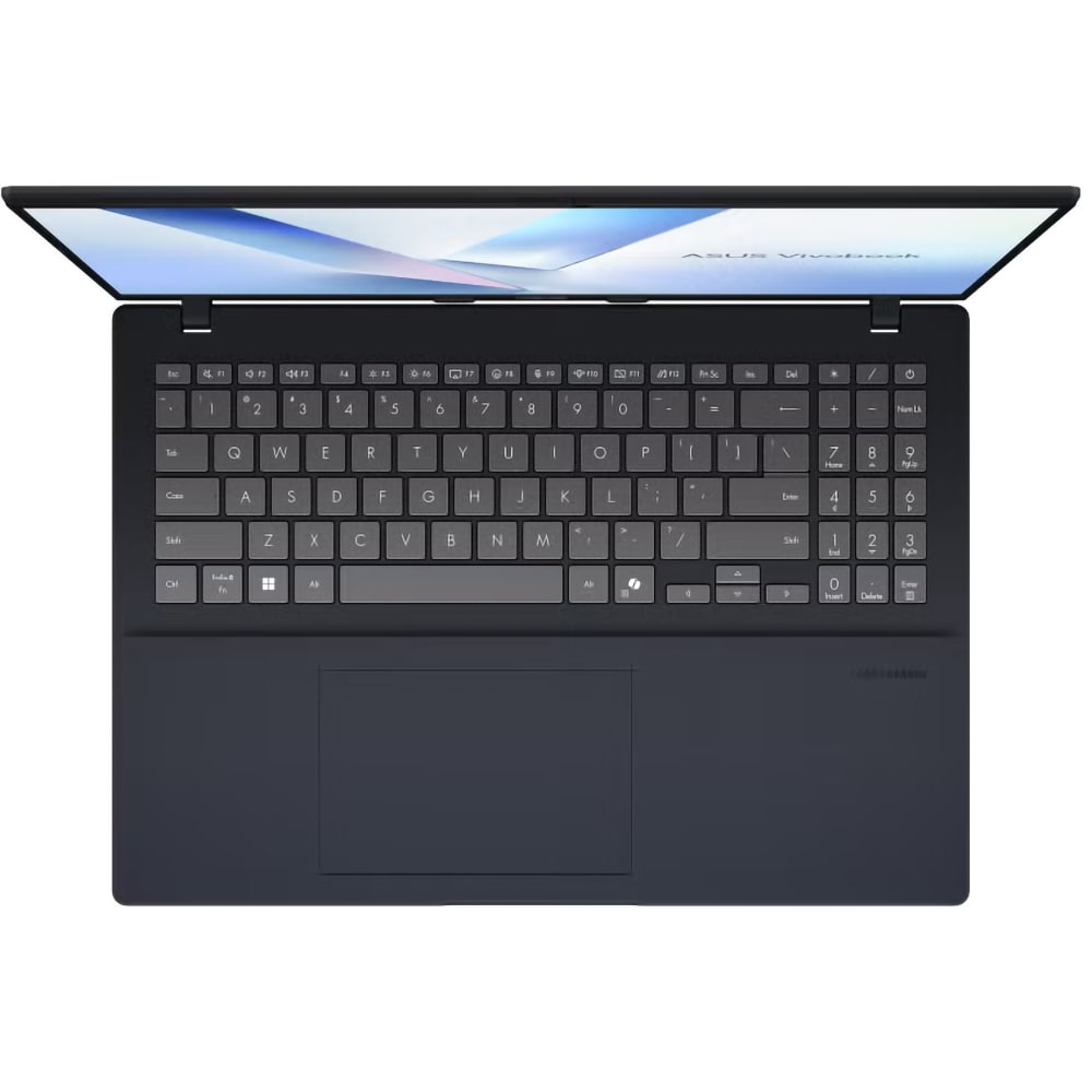 Laptop ASUS Vivobook 16 D1607KA-MB225, AMD Ryzen AI 5 330 pana la 4.5GHz, 16" WUXGA, 16GB, SSD 512GB, AMD Radeon Graphics, Free DOS, Quiet Blue