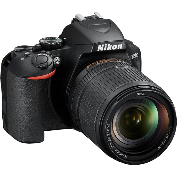 Aparat foto DSLR NIKON D3500, 24.2 MP, negru + Obiectiv AF-S DX 18-140 mm ED VR
