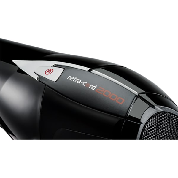 Uscator de par BABYLISS Dryer Retra-cord D372E, 2000W, 2 viteze, 3 trepte temperatura, negru