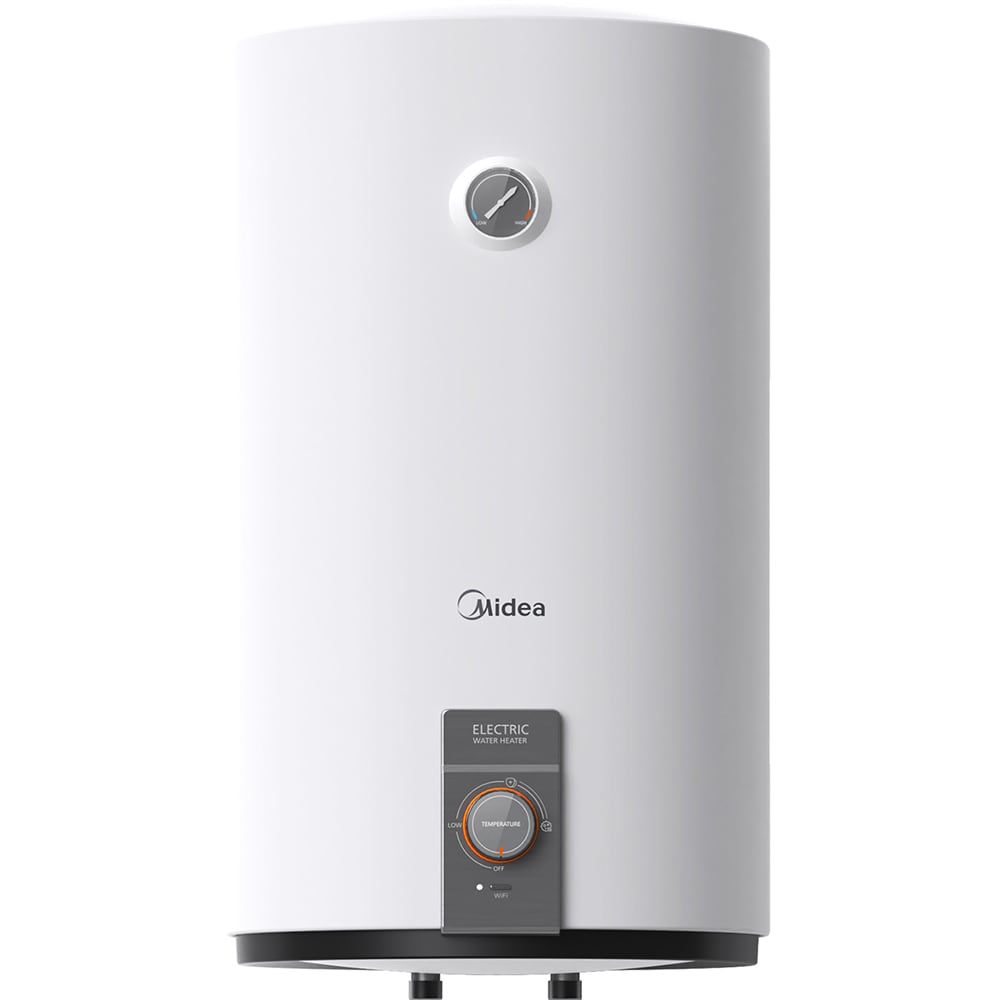 Boiler electric MIDEA Seria Salute, Wi-Fi, 100l, 2000W, alb