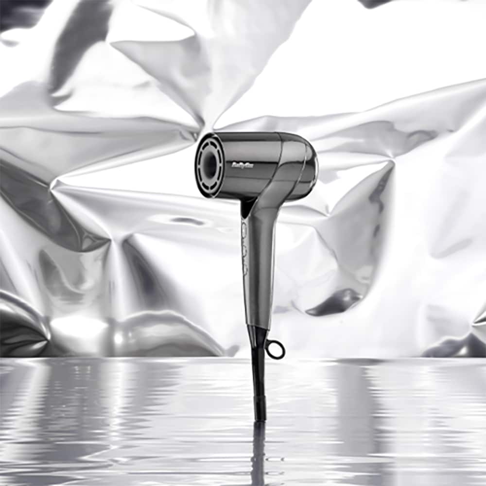 Uscator de par BABYLISS Titanium Shine D6200DE, 1600W, negru