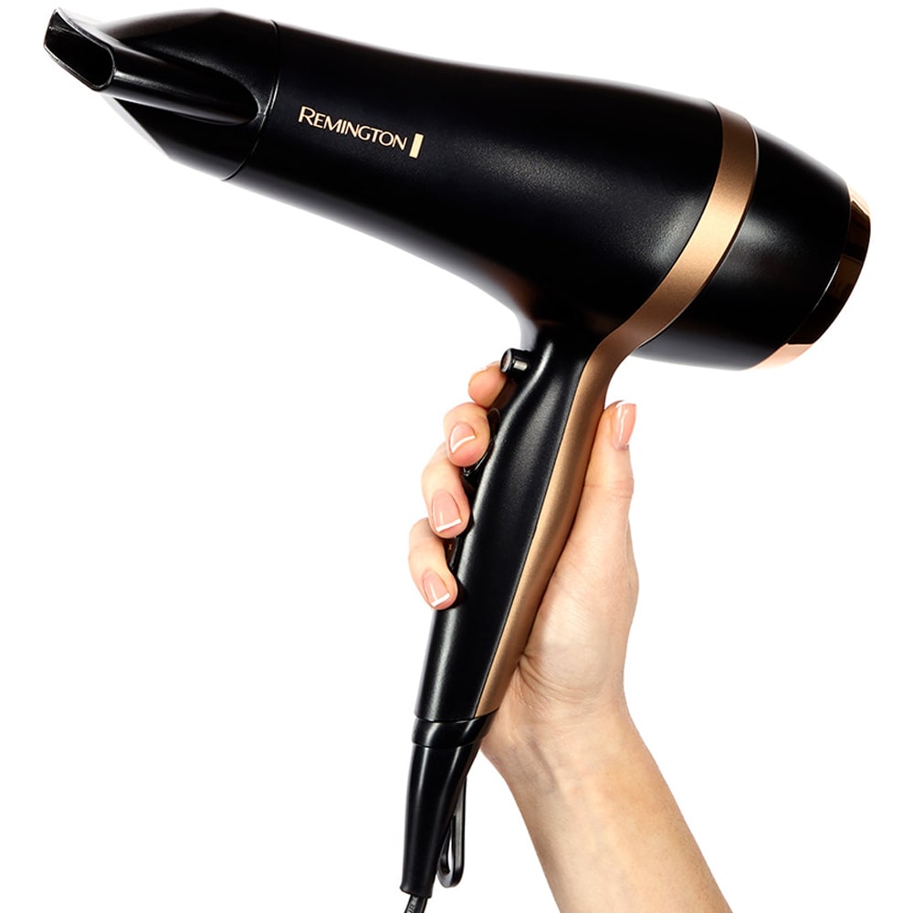 Uscator de par REMINGTON Salon Smooth D6960GP, 2100W, negru