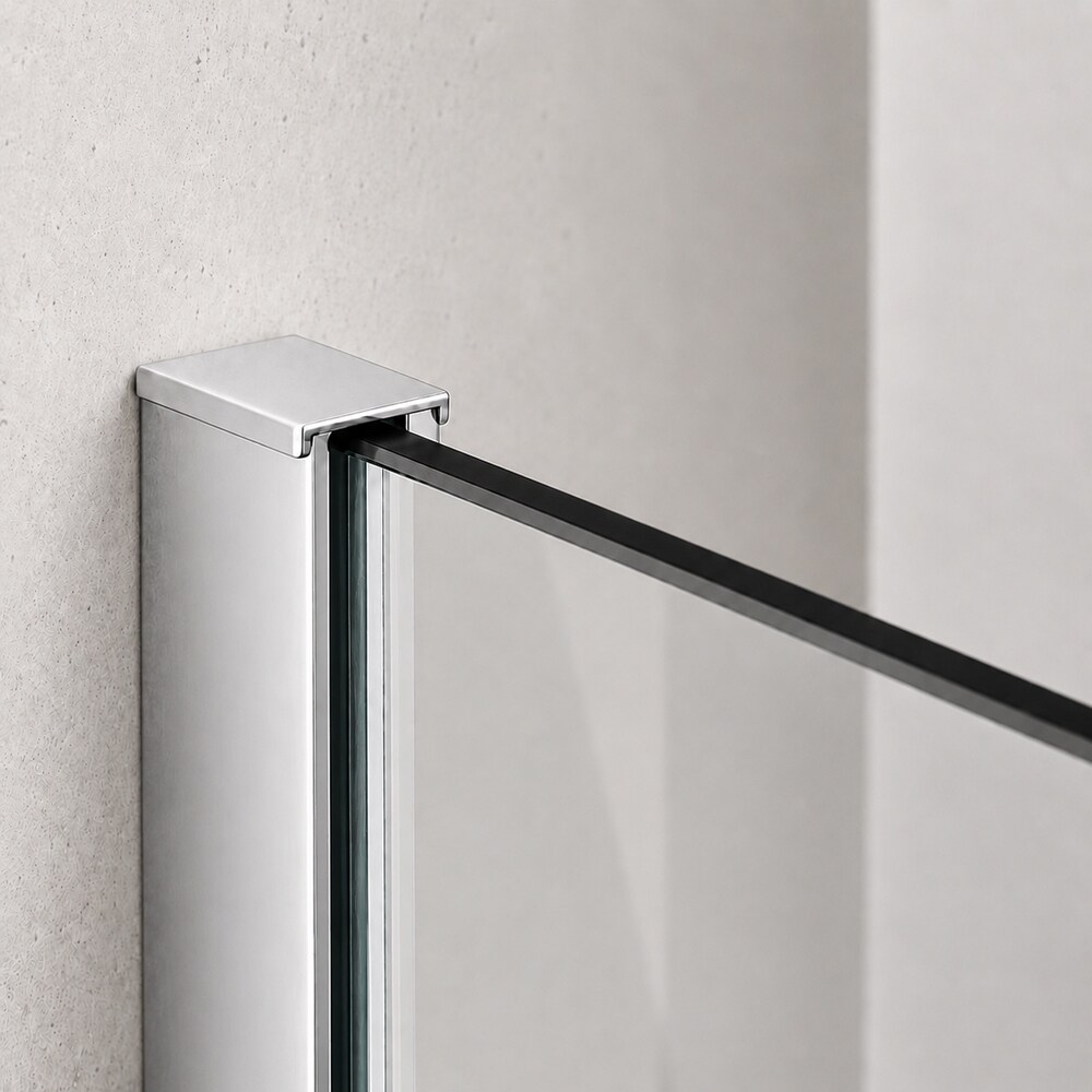Kit montaj profile pentru paravan dus walk-in SANOTECHNIK Sanoflex D9000, crom