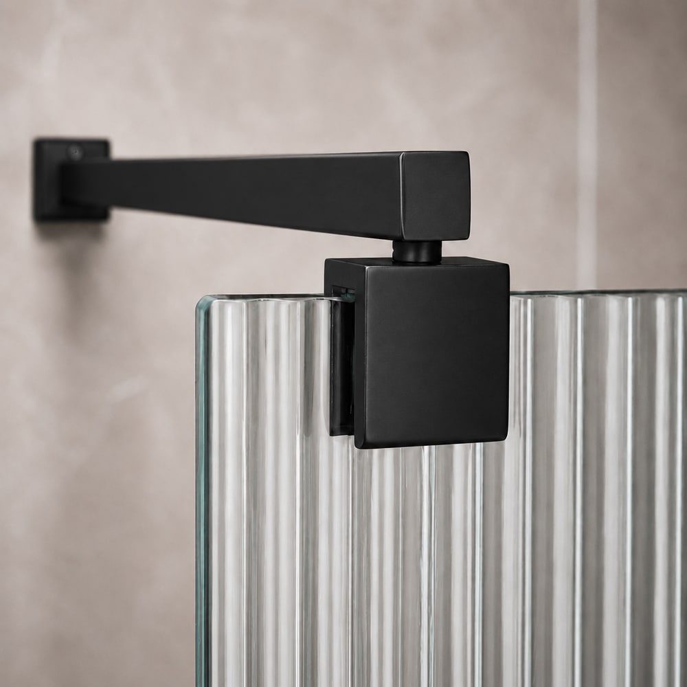 Kit montaj profile pentru paravan dus walk-in SANOTECHNIK Sanoflex DB9000, negru
