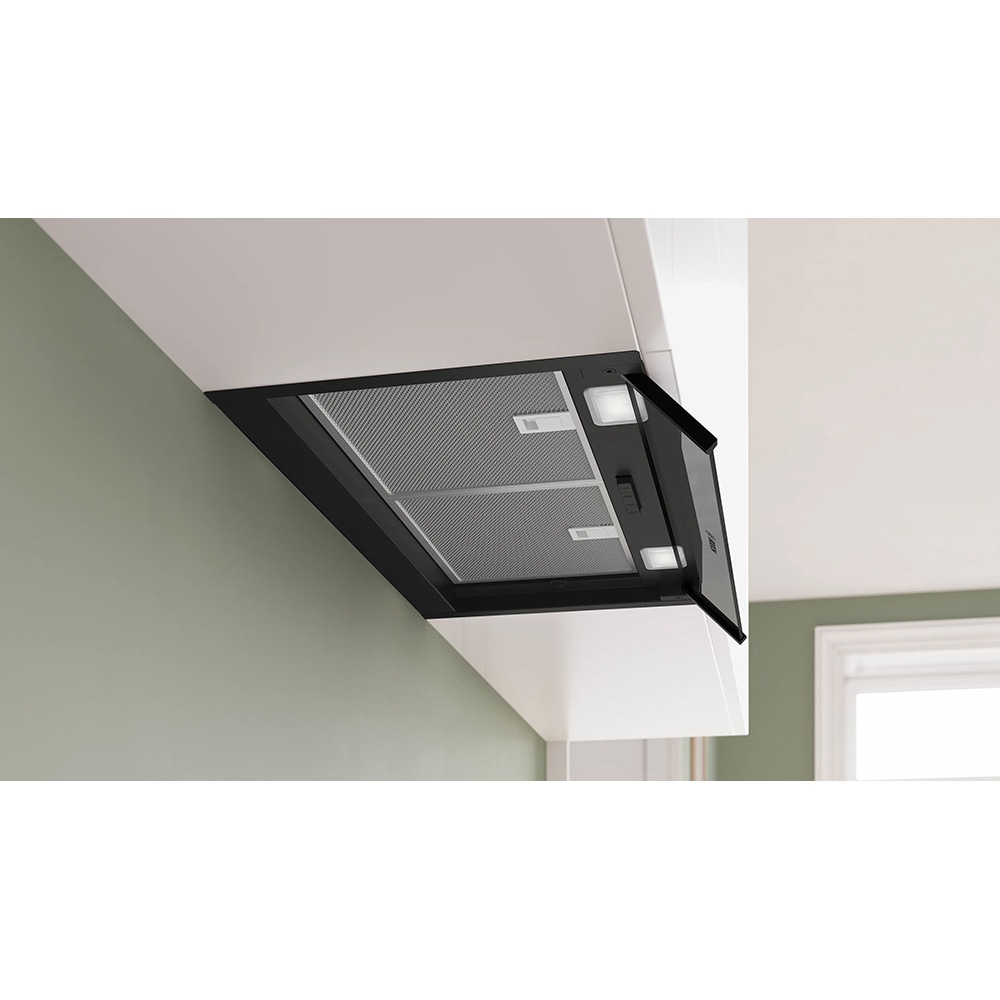 Hota incorporabila BOSCH DBB65CC60, 1 motor, 582 m3/h, L 60 cm, negru