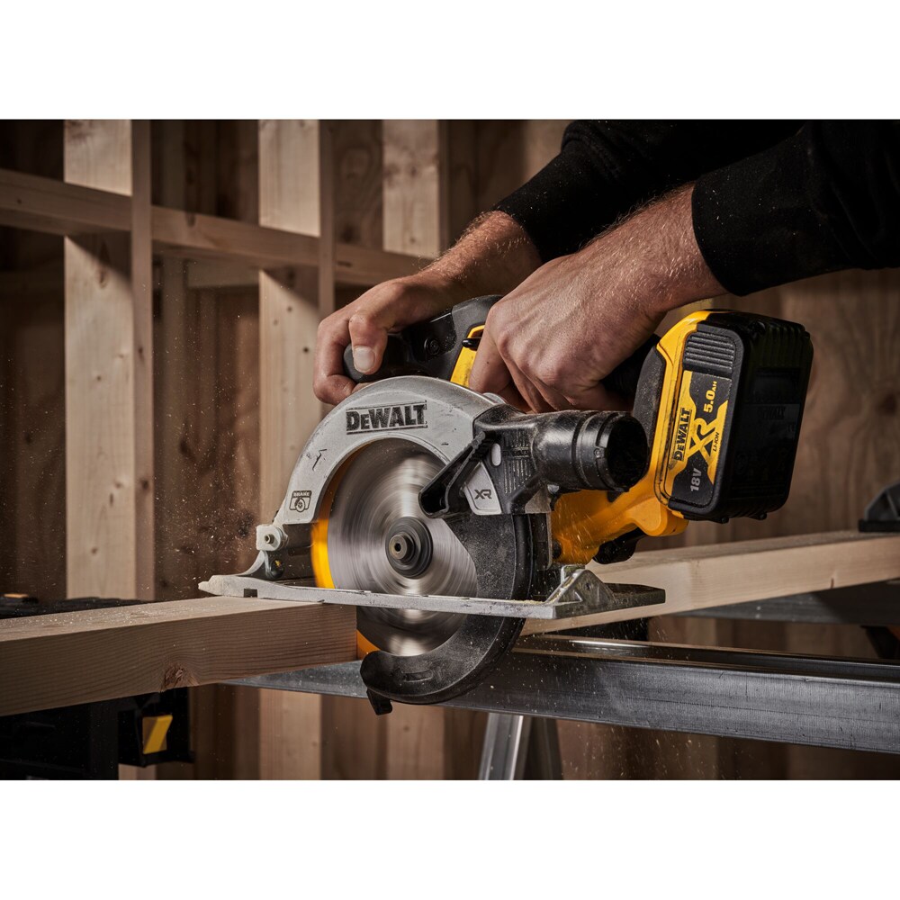 Fierastrau circular DEWALT DCS565, 18V, 165 mm, fara acumulator