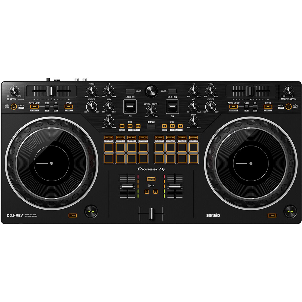 Controller DJ PIONEER DJ DJ DDJ-REV1, 2 canale, negru
